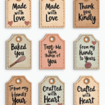 Labels & Tags - Stickers Sheet v13